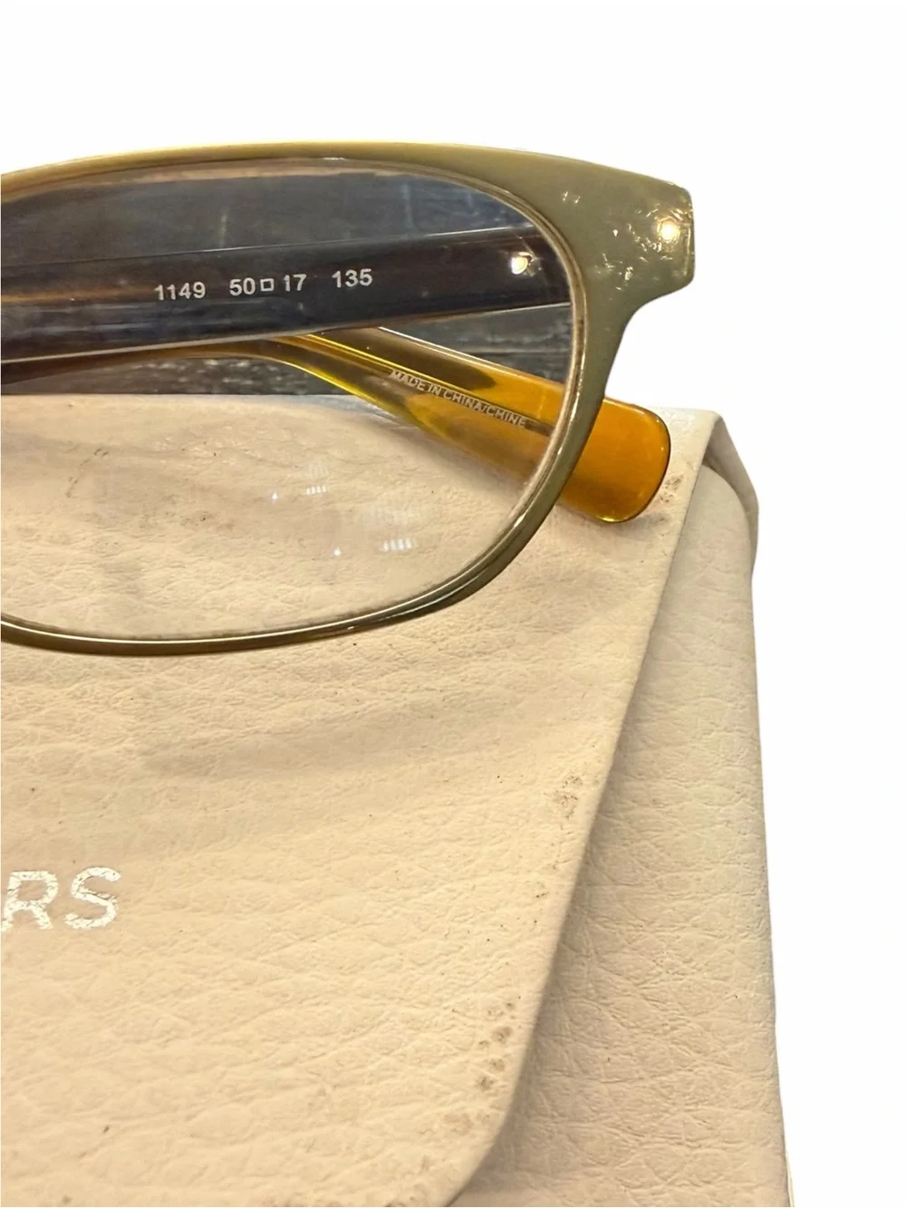 MICHAEL KORS MK 3014 1149 SYBIL GOLD AUTHENTIC EYEGLASSES MK 3014 RX 50-17-135